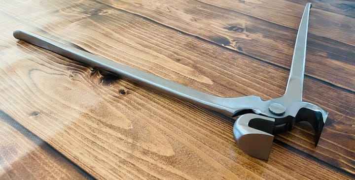 CĘGI SZCZYPCE DO KOREKCJI KOPYT RACIC DLA KONIA KONI OBCĘGI 38CM ZE STALI