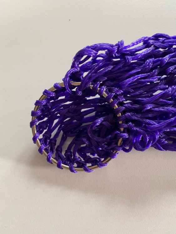 SIATKA NA SIANO DLA KONIA OCZKA 5 X 5 CM 110 CM DO STAJNI WYTRZMAŁA MOCNA