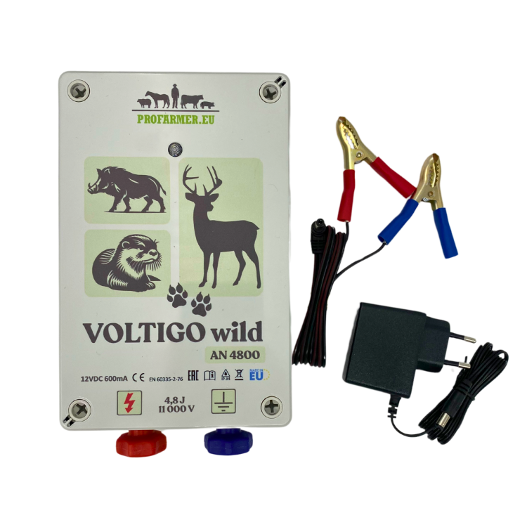 ELEKTRYZATOR VOLTIGO AN 4800 WILD 12V/230V NA SARNY SIECIOWO-AKUMULATOROWY