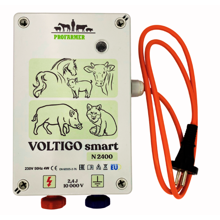 PASTUCH ELEKTRYCZNY NA DZIKI LISY WILKI JELENIE KONIE BYDŁO KROWY PSY 230 V