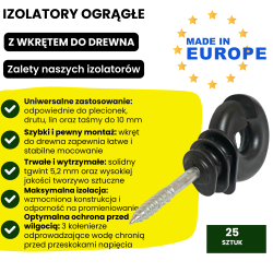 PASTUCH ELEKTRYCZNY NA DZIKI WILKI KONIE BYDŁO NA AKUMULATOR