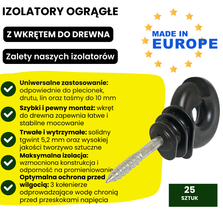 PASTUCH ELEKTRYCZNY NA DZIKI WILKI KONIE BYDŁO NA AKUMULATOR