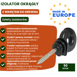 PASTUCH ELEKTRYCZNY BARDZO MOCNY NA DZIKI WILKI BYDŁO