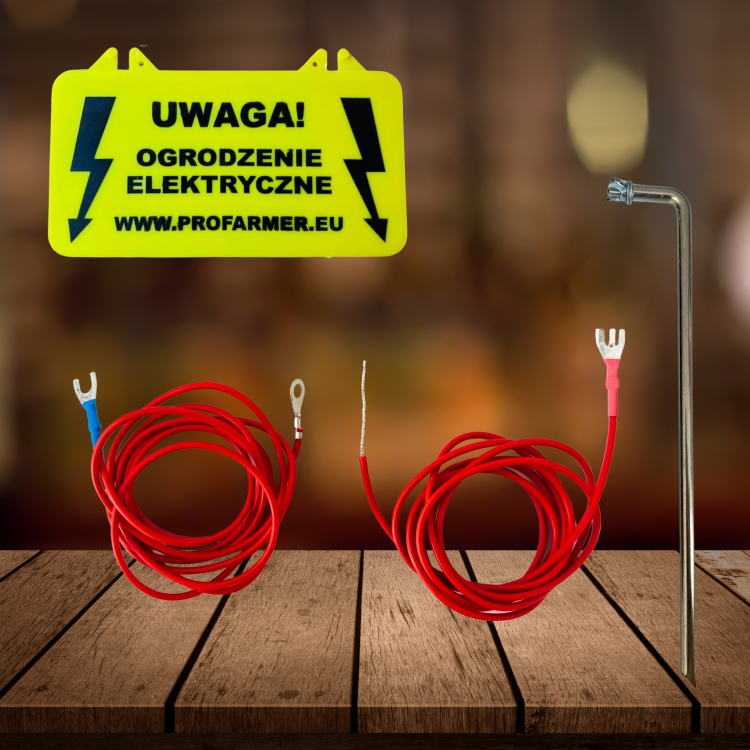 OGRODZENIE ELEKTRYCZNE PASTUCH ELEKTRYCZNY DLA KONI NA BYDŁO KROWY