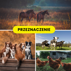OGRODZENIE ELEKTRYCZNE PASTUCH ELEKTRYCZNY DLA KONI NA BYDŁO KROWY