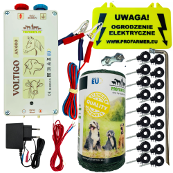 OGRODZENIE ELEKTRYCZNE PASTUCH ELEKTRYCZNY DLA PSA DO OGROGU
