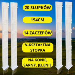 OGRODZENIE ELEKTRYCZNE PASTUCH ELEKTRYCZNY DLA KONI KRÓW