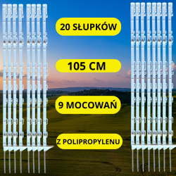 PASTUCH ELEKTRYCZNY NA WILKI KONIE BYDŁO DZIKI LISY