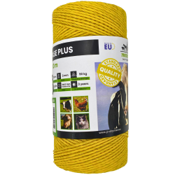 Plecionka mocna drut do pastucha ogrodzenie elektryczne na koty psy 200m