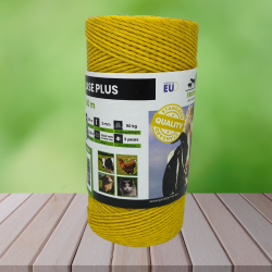 Plecionka mocna drut do pastucha ogrodzenie elektryczne na koty psy 200m