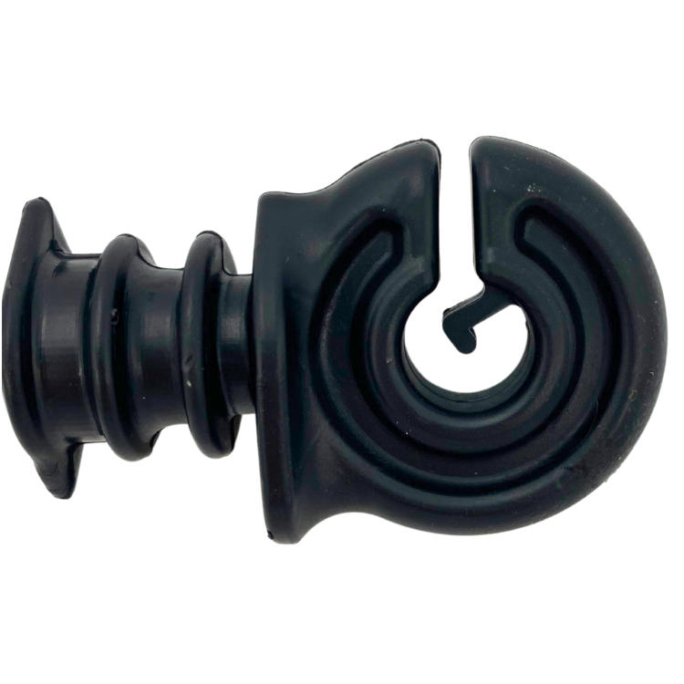 IZOLATORY DO DRUTU LINKI PLECIONKI PASTUCH ELEKTRYCZNY WKRĘT 6 MM - 50 SZT