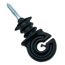 IZOLATORY DO DRUTU LINKI PLECIONKI PASTUCH ELEKTRYCZNY WKRĘT 6 MM