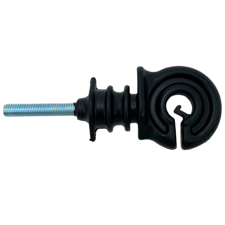 IZOLATORY GWINT METRYCZNY M6 PASTUCH ELEKTRYCZNY DO DRUTU PLECIONKI -25 SZT