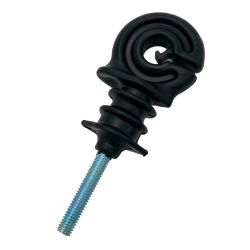 IZOLATORY GWINT METRYCZNY M6 PASTUCH ELEKTRYCZNY DO DRUTU PLECIONKI -25 SZT