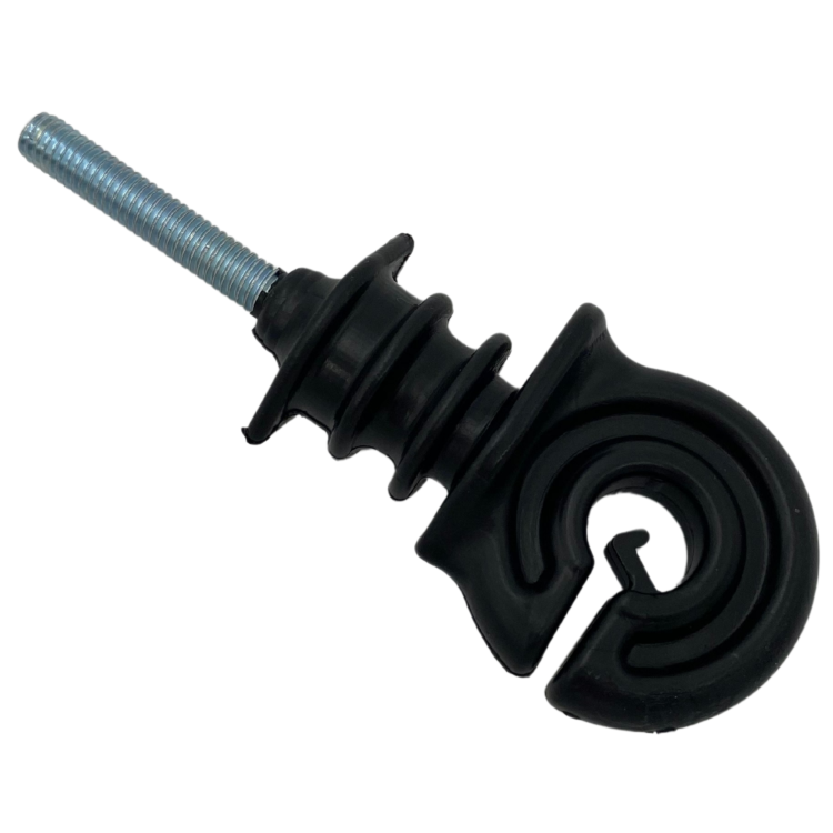 IZOLATORY GWINT METRYCZNY M6 PASTUCH ELEKTRYCZNY DO DRUTU PLECIONKI -25 SZT