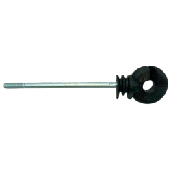 Izolatory długi gwint metryczny M6 do pastucha elektrycznego 120 mm - 10szt