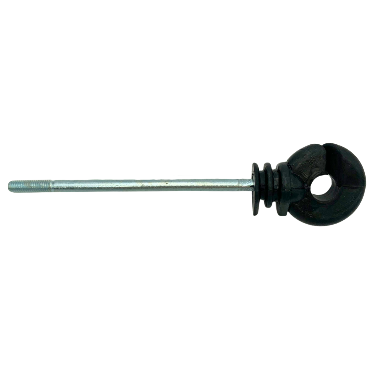 Izolatory długi gwint metryczny M6 do pastucha elektrycznego 120 mm - 10szt