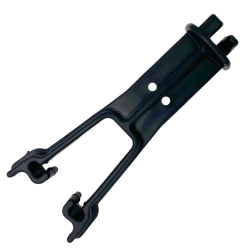 Izolator na siatkę leśną ogrodzenie 10 sztuk na drut plecionkę taśmę 12cm