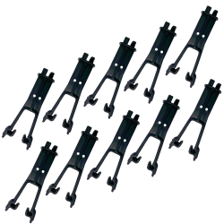 Izolator na siatkę leśną ogrodzenie 25 sztuk