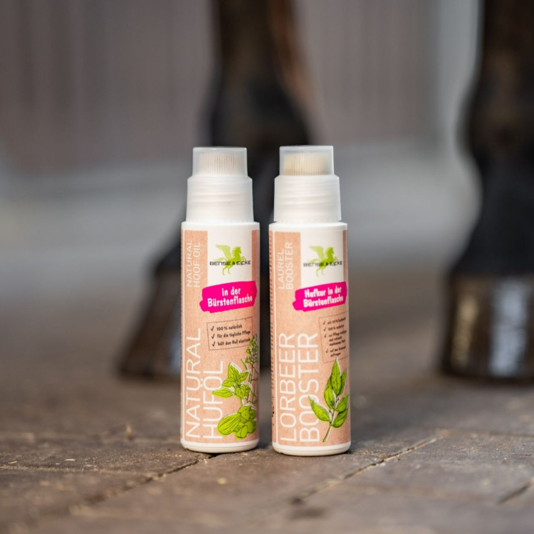 OLEJ OLEJEK do PIELĘGNACJI KOPYT dla konia ZE SZCZOTECZKĄ/PĘDZELKIEM 200ML