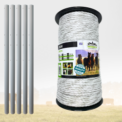 PLECIONKA LINA LINKA DRUT DO PASTUCHA 6mm/200m