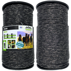 INA LINKA DRUT DO PASTUCHA 6mm/200m KOŃ KONIE 600 KG OGRODZENIE ELEKTRYCZNE