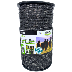 INA LINKA DRUT DO PASTUCHA 6mm/200m KOŃ KONIE 600 KG OGRODZENIE ELEKTRYCZNE