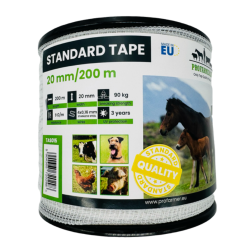 Taśma pastuch elektryczny ogrodzenie 20 mm 200 metrów