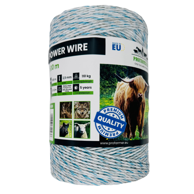 Plecionka do pastucha elektrycznego 500m