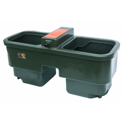 POIDŁO PASTWISKOWE DWUKOMOROWE 230L NA PADOK Z ZAWOREM PŁYWAKOWYM