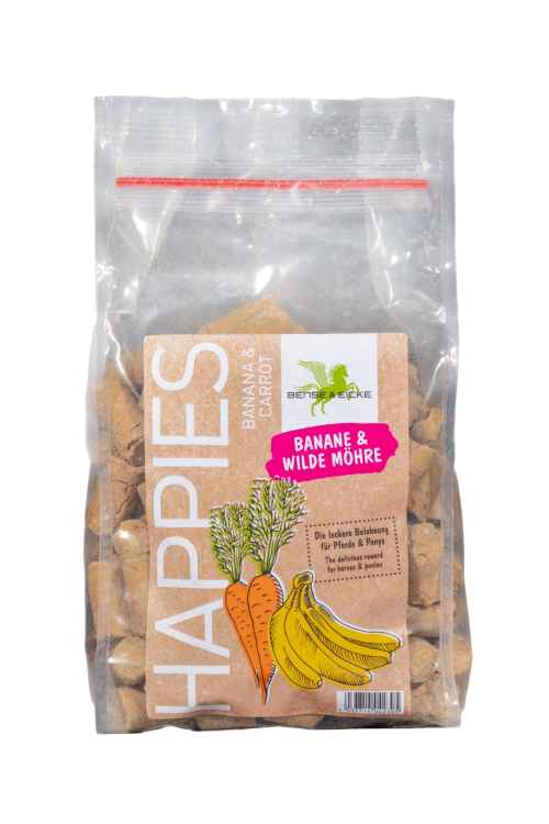 SMACZKI DLA KONI BANAN MARCHEW 1KG