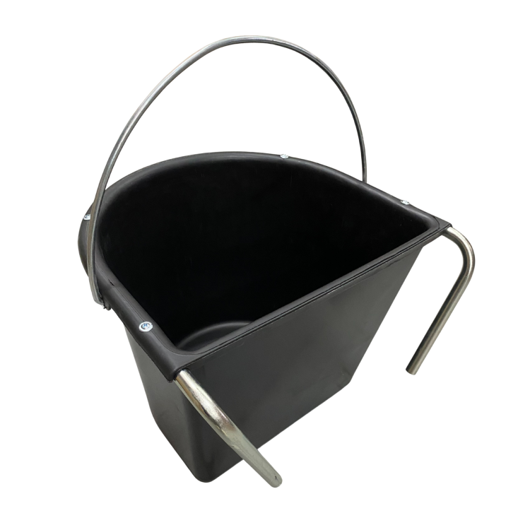 KARMIDŁO POIDŁO 15L WZMOCNIONE METALOWĄ OBRĘCZĄ