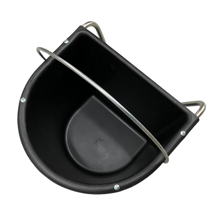 KARMIDŁO POIDŁO 15L WZMOCNIONE METALOWĄ OBRĘCZĄ