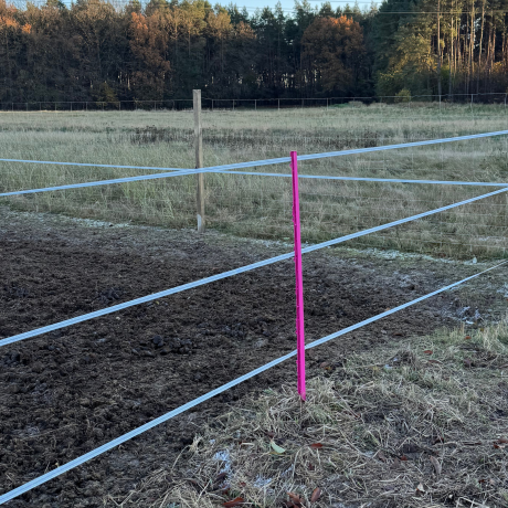 Przejdź do produktu Słupki do pastucha elektrycznego 154 cm RÓŻOWE paliki dla koni PREMIUM – 20 szt