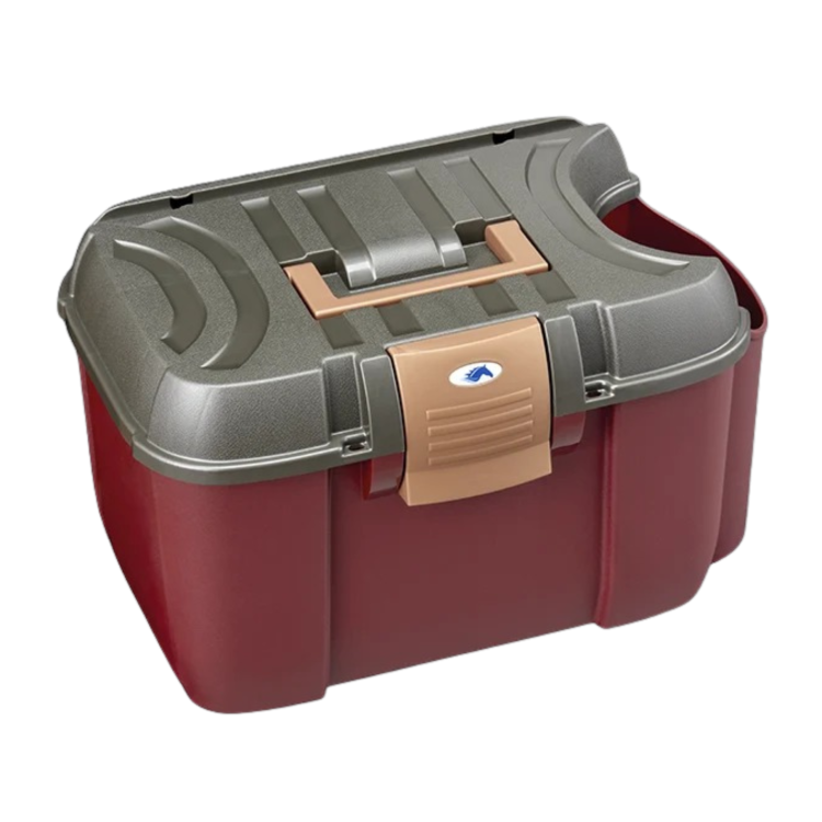 Duża skrzynka jeździecka do przechowywania szczotek i akcesoriów dla konia