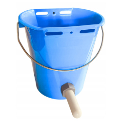 WIADRO DO POJENIA CIELĄT 8L ZAWÓR SMOCZEK WIADERKO PREMIUM SKALA