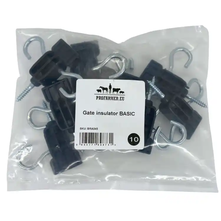 Paczka izolatorów z wkrętem do drzewa