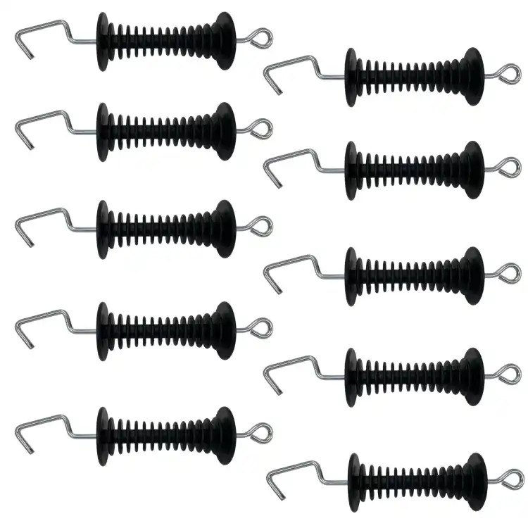 Komplet 10 sztuk uchwytów bramowych do pastucha