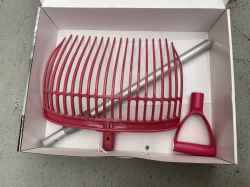 Widły w pudełku różowe