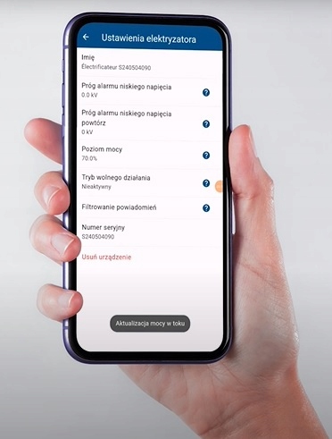 Elektryzator SECUR 2600 + modem ZDALNA KONTROLA PRZEZ TELEFON