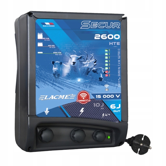 Elektryzator SECUR 2600 + modem ZDALNA KONTROLA PRZEZ TELEFON