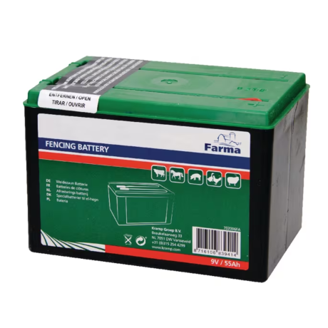 Przejdź do produktu Bateria do pastucha elektryzatora 9V/55 Ah sucha