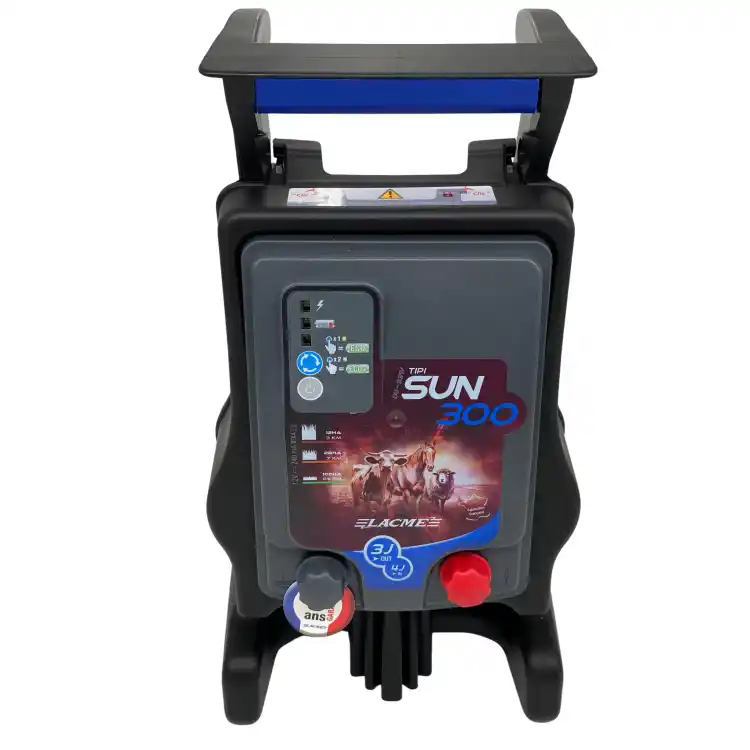 Mobilny pastuch elektryczny solarny LACME do bydła i koni.png