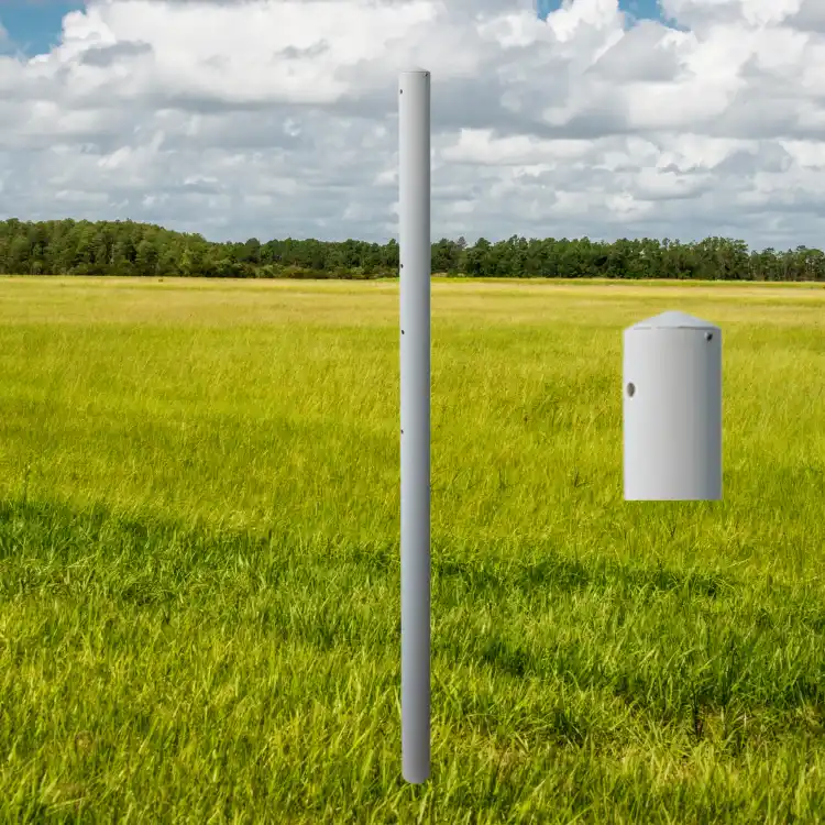 SŁUPEK EQUISAFE 1,8 M 65MM DO OGRODZEŃ ELEKTRCZNYCH BIAŁY