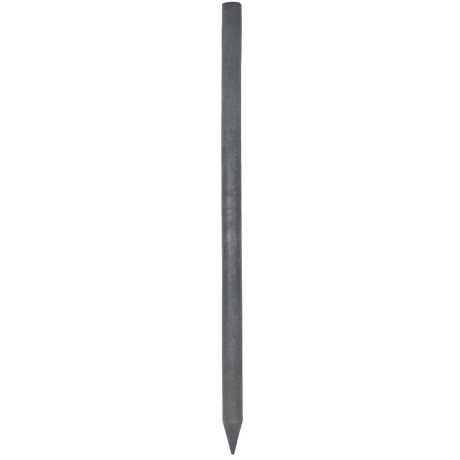 Przejdź do produktu Słupek ogrodzeniowy z recyklingu hanit 175 cm x 4,5 cm szary kompozyt